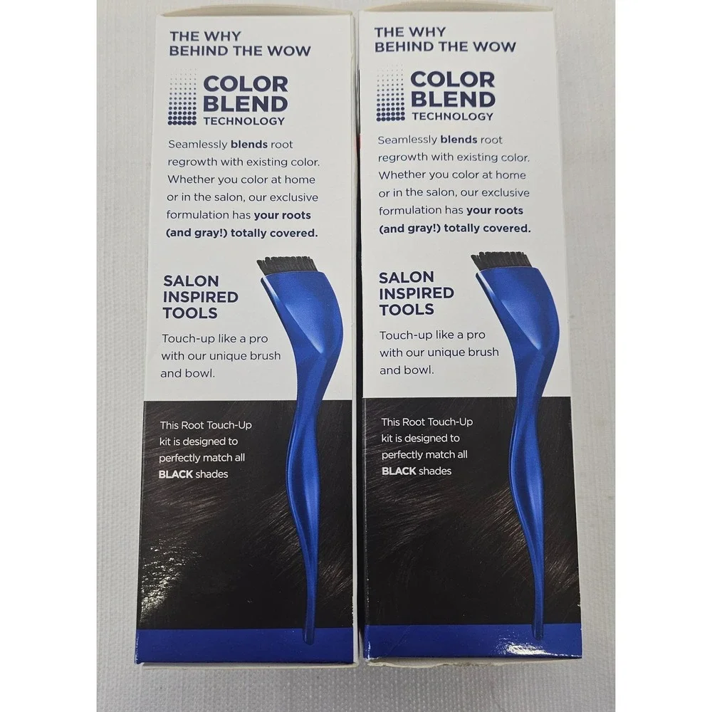 Clairol Root Touch Up Colorblend Permanent Hair Dye Black Shades 2‎ Applications
